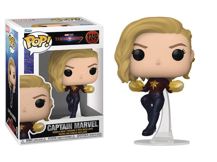 Funko Pop!: The Marvels - Captain Marvel Vinyl Figure #1249 - Funko - Ginga Toys