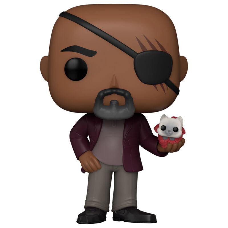 Funko Pop! The Marvels - Nick Fury Vinyl Figure #1253 - Funko - Ginga Toys