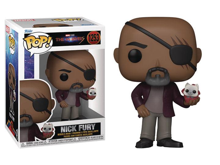 Funko Pop! The Marvels - Nick Fury Vinyl Figure #1253 - Funko - Ginga Toys