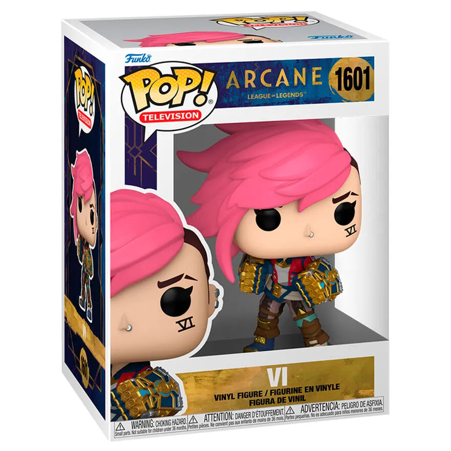 Funko Pop! TV: Arcane - Vi Vinyl Figure #1601 - Ginga Toys