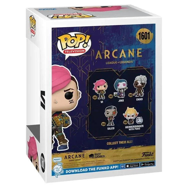 Funko Pop! TV: Arcane - Vi Vinyl Figure #1601 - Ginga Toys