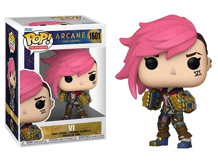 Funko Pop! TV: Arcane - Vi Vinyl Figure #1601 - Ginga Toys