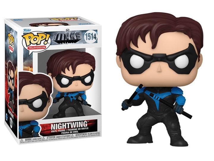 Funko Pop! TV: DC Titans - Nightwing Vinyl Figure #1514 - Ginga Toys