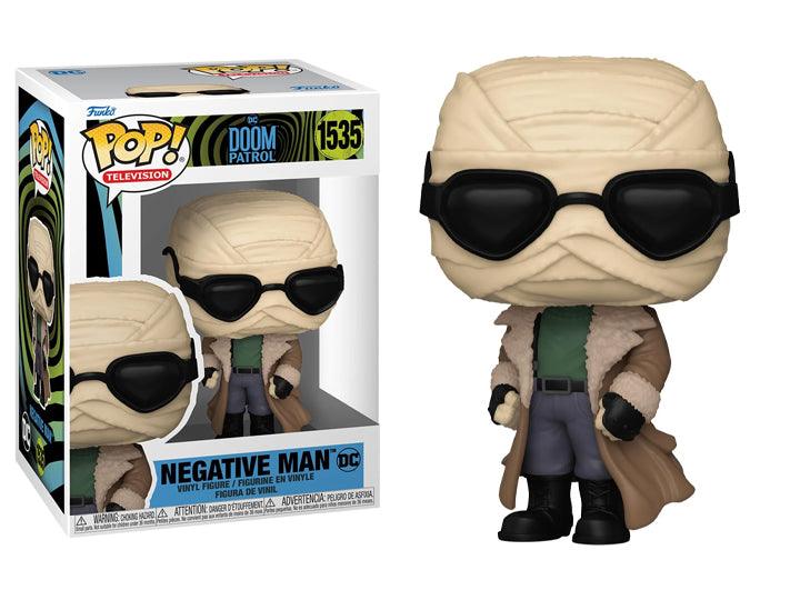 Funko Pop! TV: Doom Patrol - Negative Man Vinyl Figure #1535 - Ginga Toys