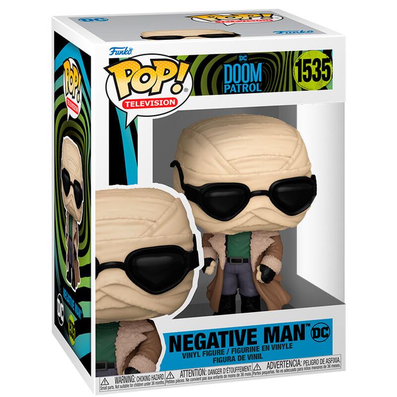 Funko Pop! TV: Doom Patrol - Negative Man Vinyl Figure #1535 - Ginga Toys