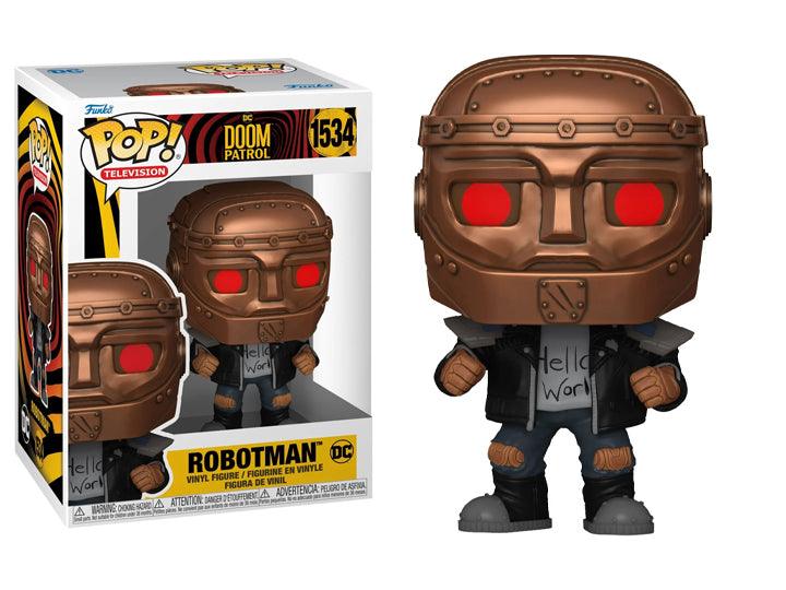 Funko Pop! TV: Doom Patrol - Robotman Vinyl Figure #1534 - Ginga Toys