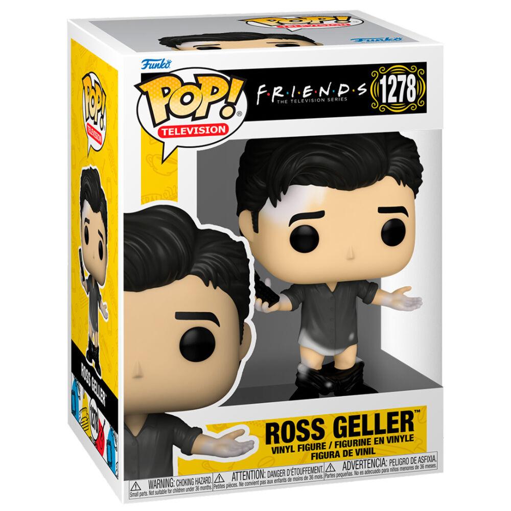 Funko Pop! TV: Friends - Ross Geller Figure (Leather Pants) #1278 - Funko - Ginga Toys