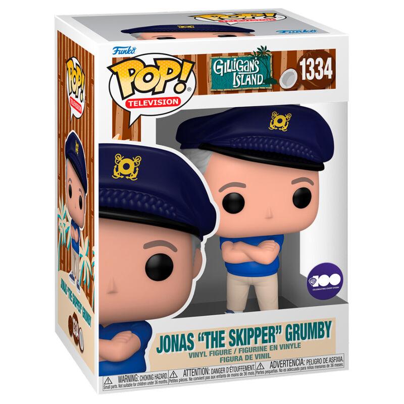 Funko Pop! TV: Gilligan's Island - Jonas (The Skipper) Grumby Figure #1334 - Funko - Ginga Toys