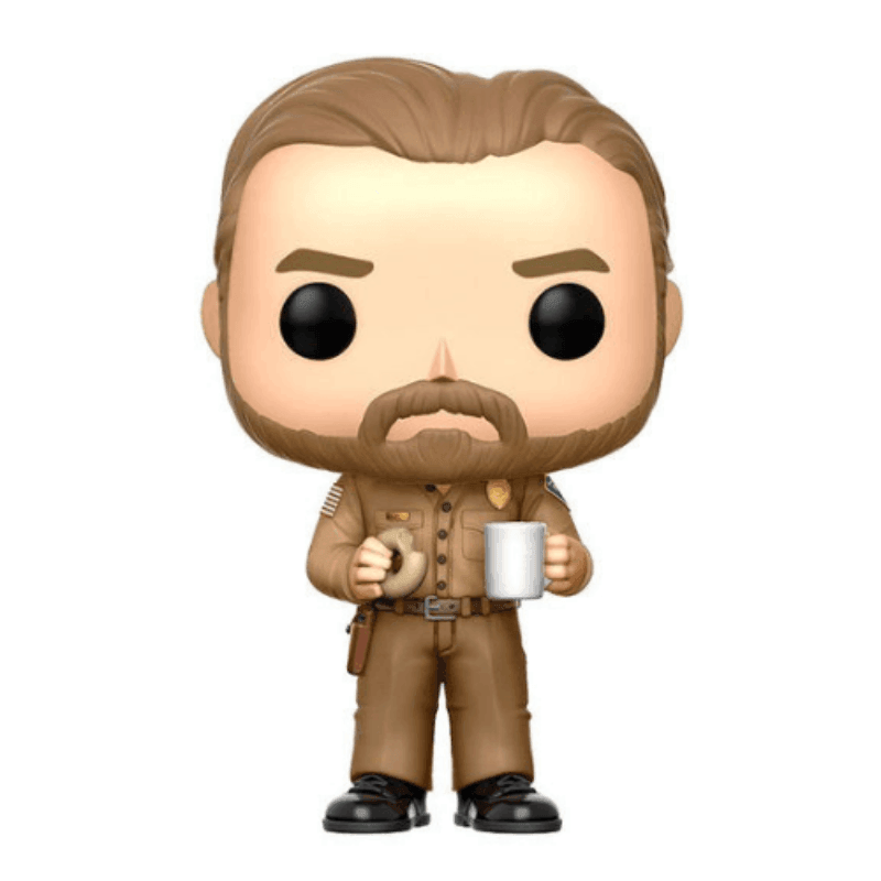 Funko POP Stranger Things Jim Hopper Chase Vinyl Figure #512 - Funko - Ginga Toys