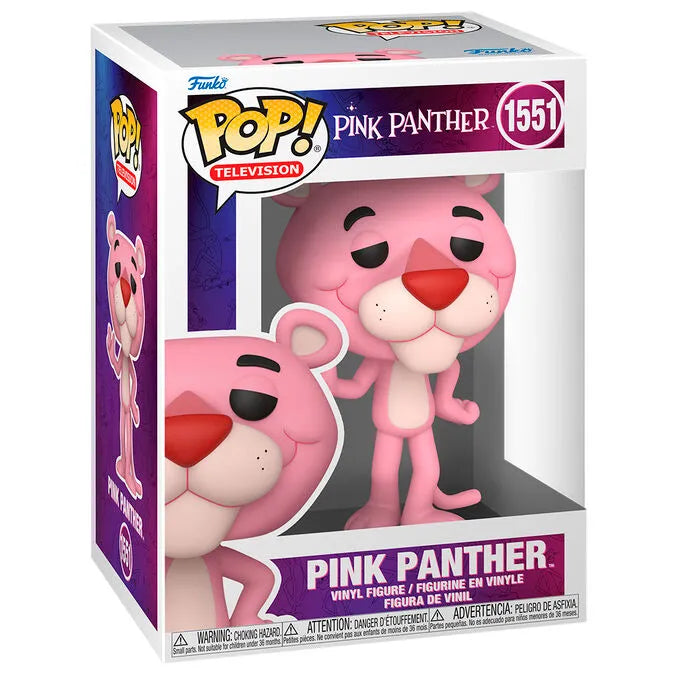 Funko Pop! TV: The Pink Panther - Pink Panther Figure #1551 - Ginga Toys