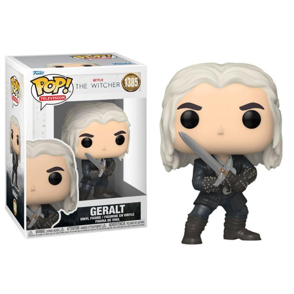 Funko Pop! TV: The Witcher (Season 3) - Geralt with Sword Vinyl Figure #1385 - Funko - Ginga Toys