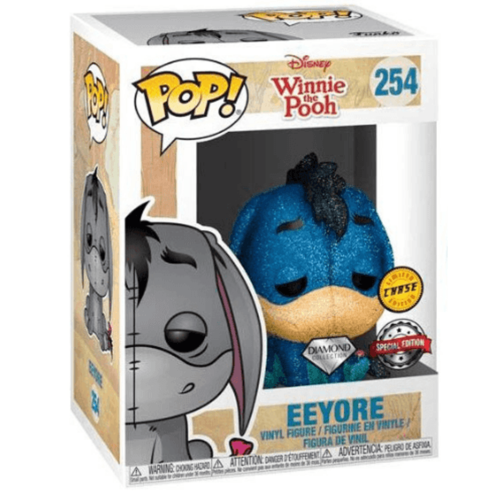 Funko POP Disney Winnie The Pooh Eeyore Diamond Glitter Chase Vinyl Figure Exclusive - Funko - Ginga Toys