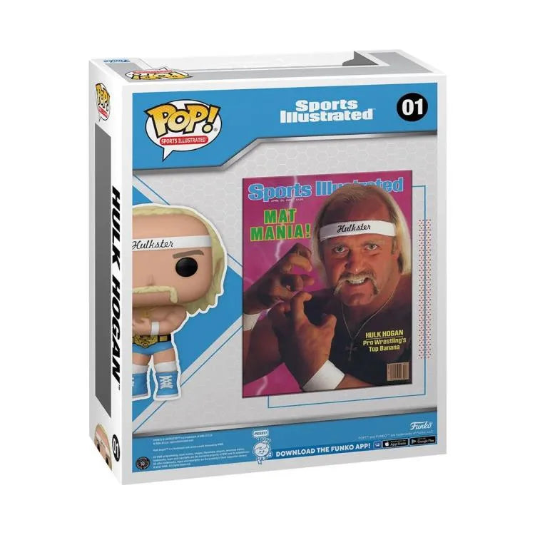 Funko Pop! WWE Cover: Sports Illustrated - Hulkster Hulk Hogan Figure #01 - Ginga Toys