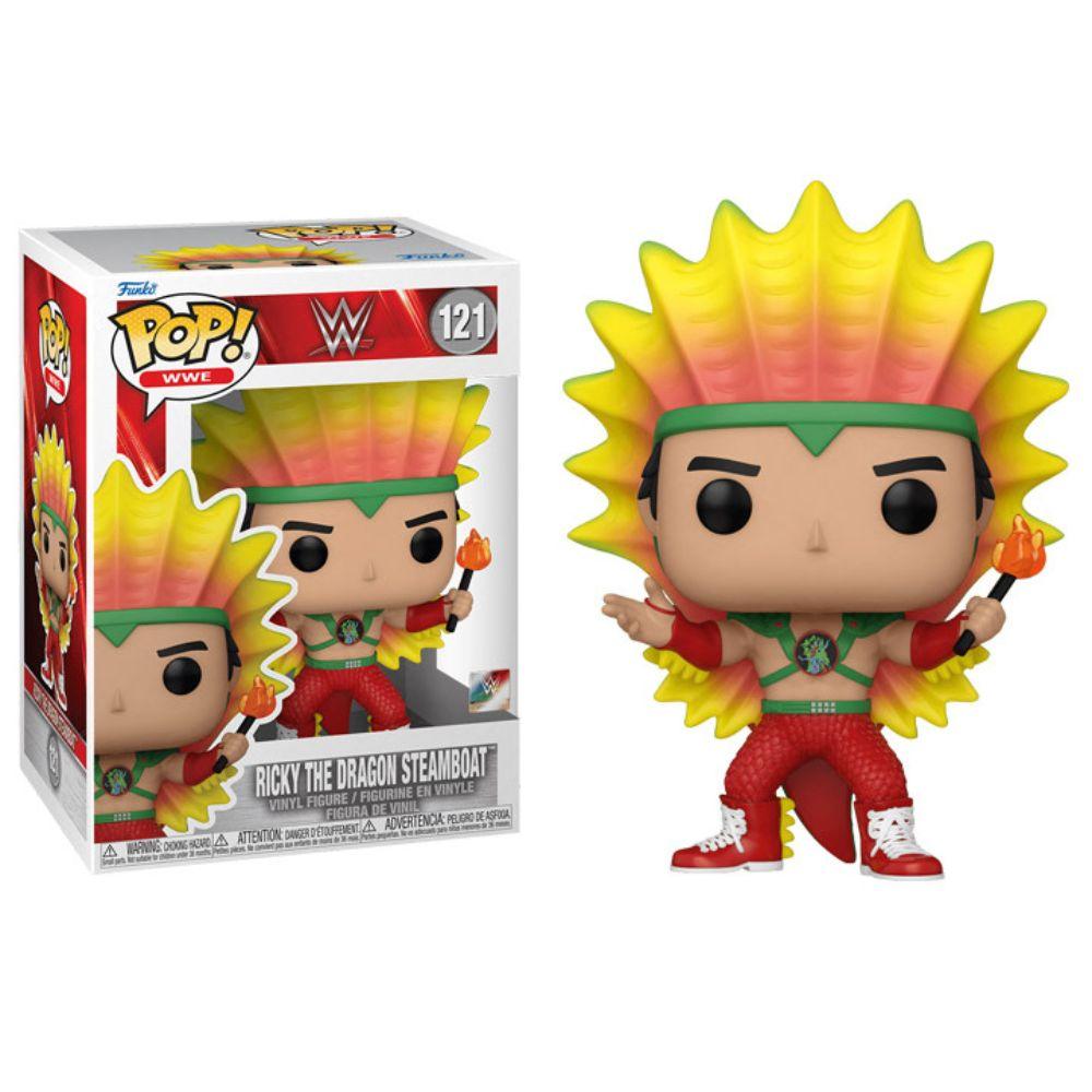 Funko Pop! WWE: Ricky "The Dragon" Steamboat Vinyl Figure #121 - Funko - Ginga Toys