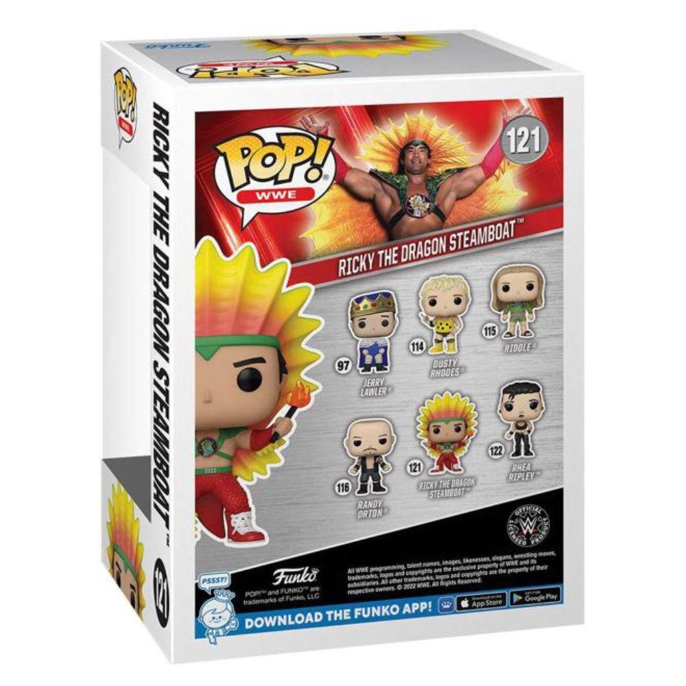 Funko Pop! WWE: Ricky "The Dragon" Steamboat Vinyl Figure #121 - Funko - Ginga Toys