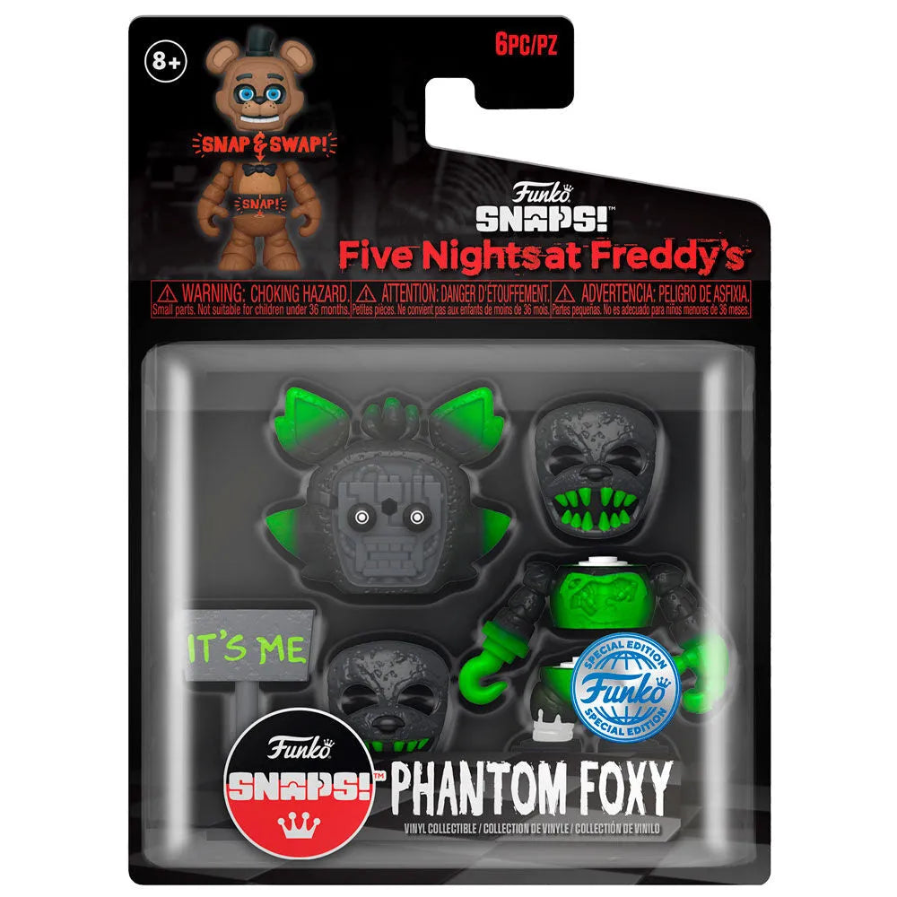 Funko Snaps! Five Nights at Freddy's Phantom Foxy Exclusive Figure - Ginga Toys