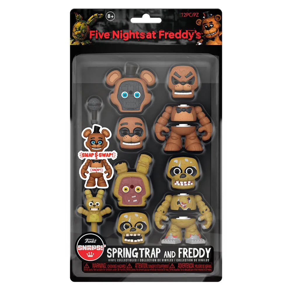 Funko Snaps! Five Nights at Freddy's Spring Trap & Freddy Figures 2-Pack - Ginga Toys