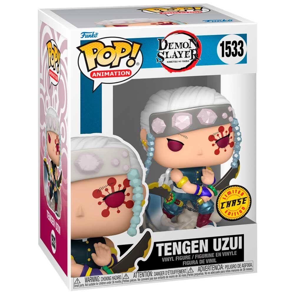 Funo Pop! Anime: Demon Slayer: Kimetsu no Yaiba - Tengen Chase Figure #1533 - Ginga Toys