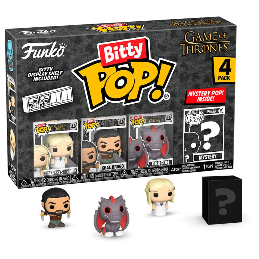 Game of Thrones Bitty Pop! Daenerys Targaryen Four-Pack - Ginga Toys