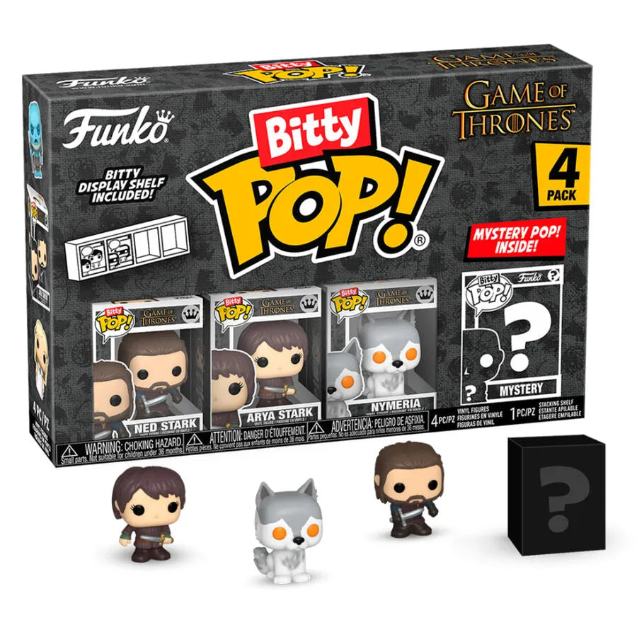 Game of Thrones Bitty Pop! Ned Stark Four-Pack - Ginga Toys