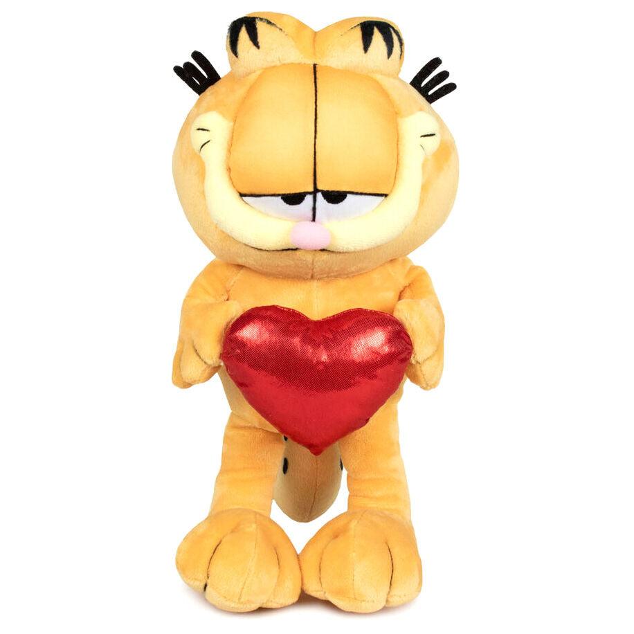 Garfield Heart Soft Plush Toy 36cm - Ginga Toys