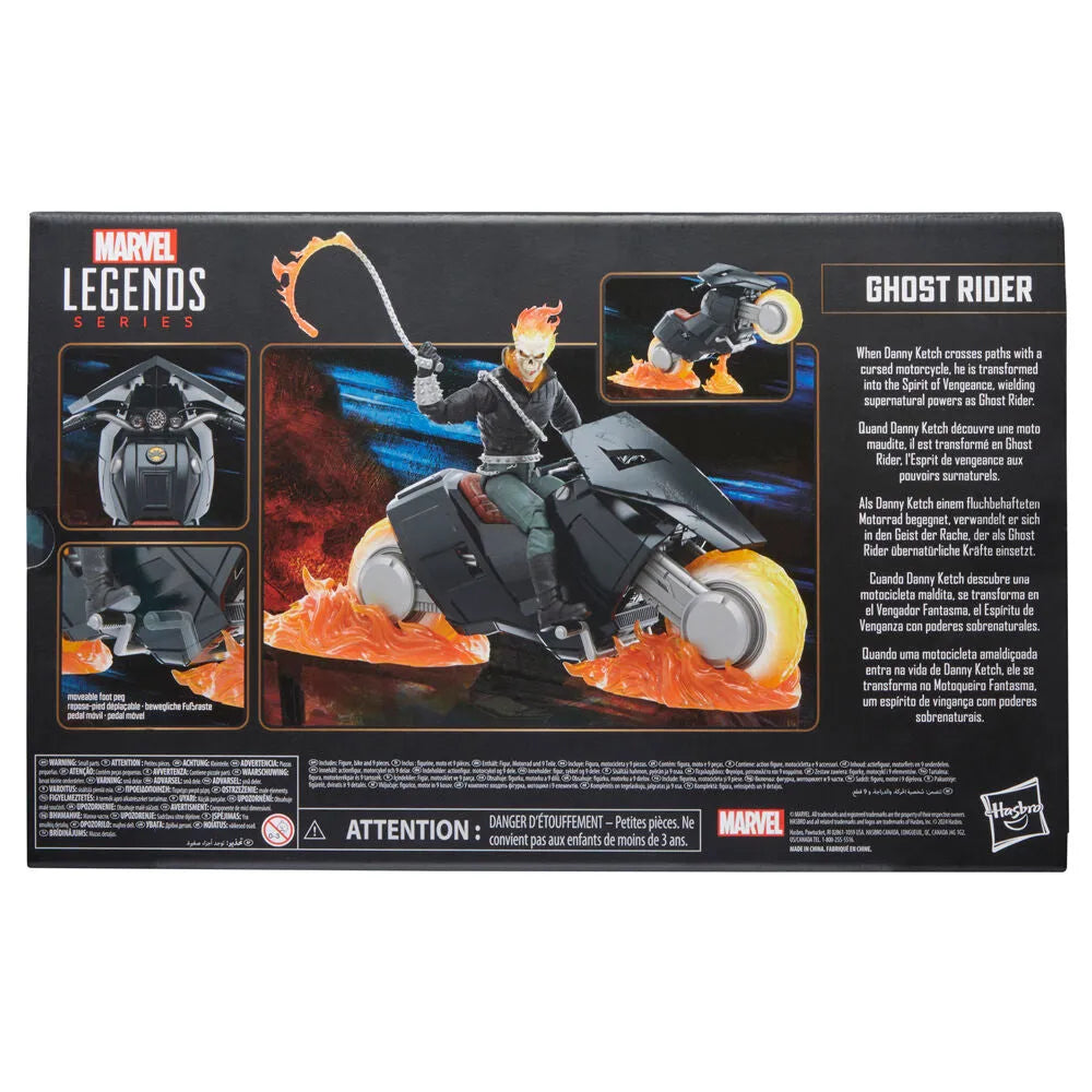 Ghost Rider Marvel Legends Ghost Rider (Danny Ketch) & Hellcycle Set - Ginga Toys