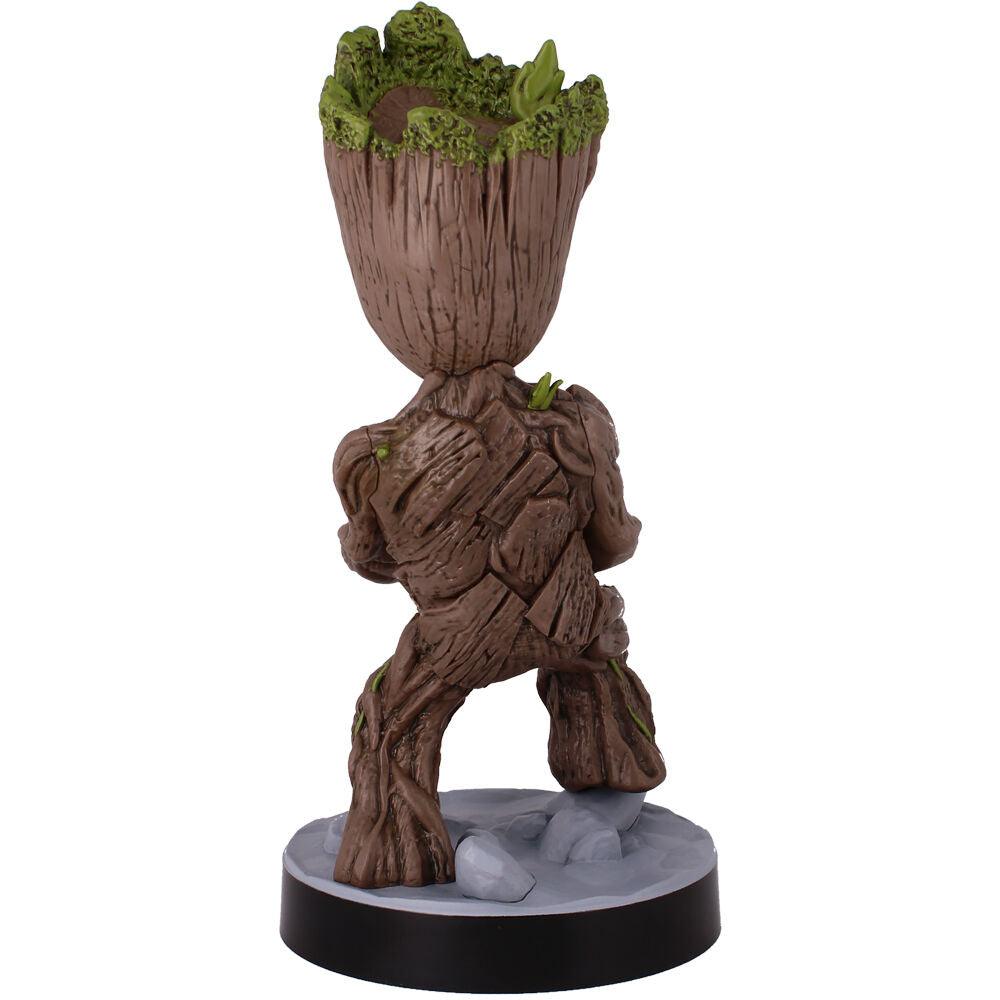Guardians of The Galaxy: Toddler Groot Cable Guys Original Controller and Phone Holder - Exquisite Gaming - Ginga Toys