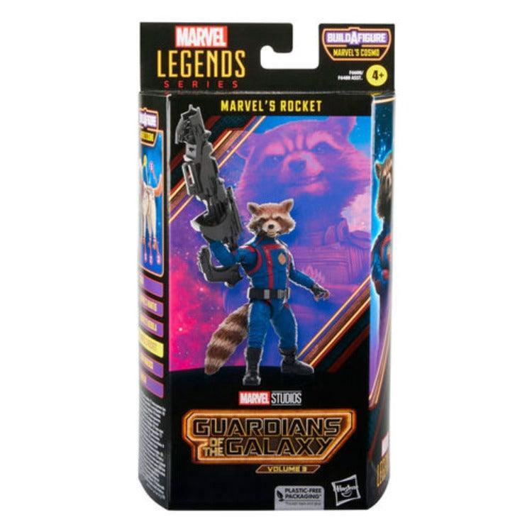 Guardians of the Galaxy Vol. 3 Marvel Legends Marvel's Rocket Figure (Marvel's Cosmo BAF) - Hasbro - Ginga Toys