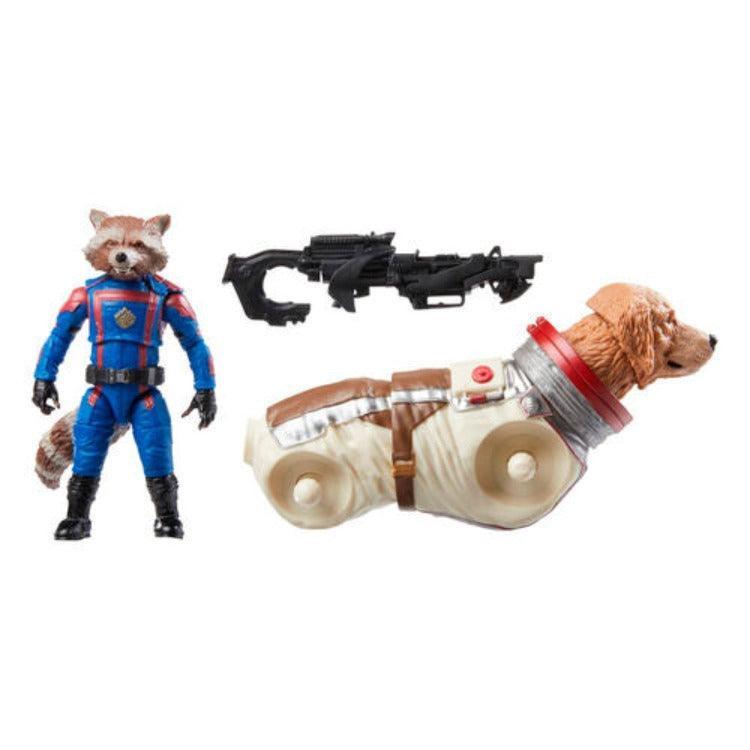 Guardians of the Galaxy Vol. 3 Marvel Legends Marvel's Rocket Figure (Marvel's Cosmo BAF) - Hasbro - Ginga Toys