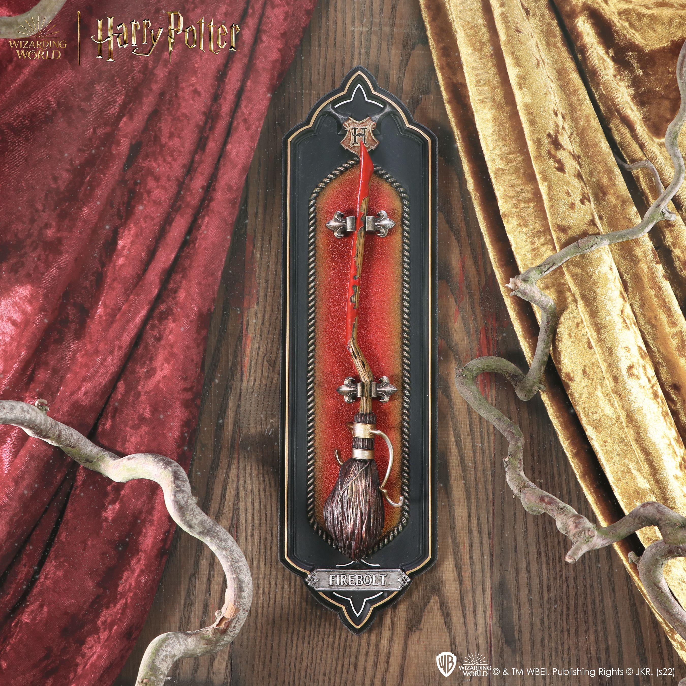 Harry Potter Firebolt Broomstick Wall Plaque Decoration - Nemesis Now - Ginga Toys