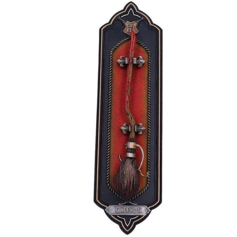 Harry Potter Firebolt Broomstick Wall Plaque Decoration - Nemesis Now - Ginga Toys