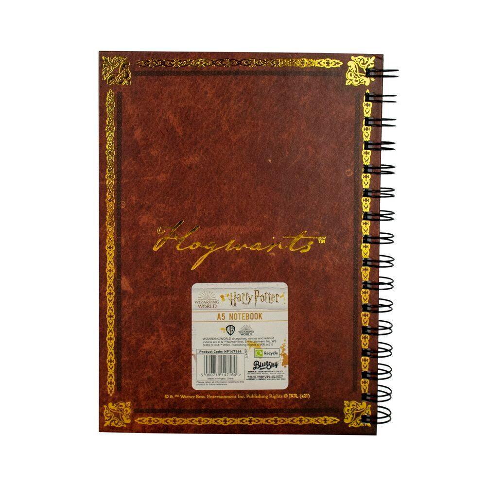 Harry Potter Hogwarts Crest A5 notebook - Blue Sky Studios - Ginga Toys