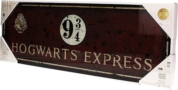 Harry Potter Hogwarts Express Glass Poster - Ginga Toys