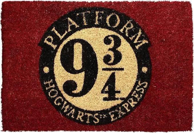 Harry Potter Platform 9 3/4 Hogwarts Express Door Mat 60x40cm - Ginga Toys