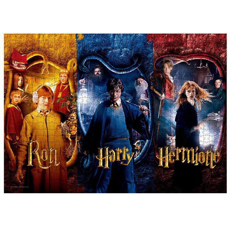 Harry Potter Puzzle Harry, Ron & Hermione puzzle 1000pz - SD Toys - Ginga Toys