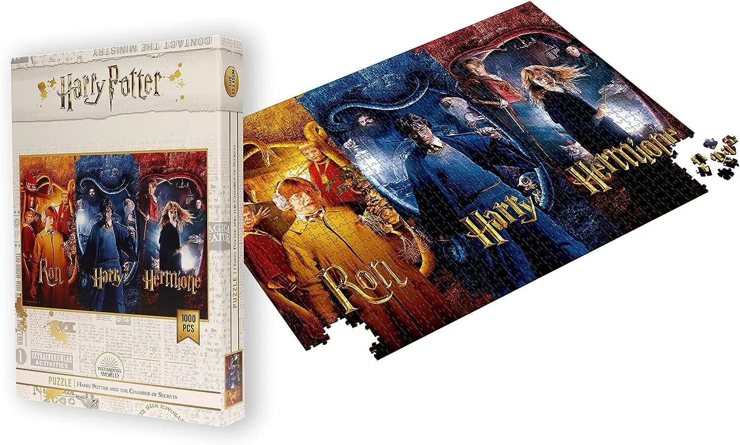 Harry Potter Puzzle Harry, Ron & Hermione puzzle 1000pz - Ginga Toys