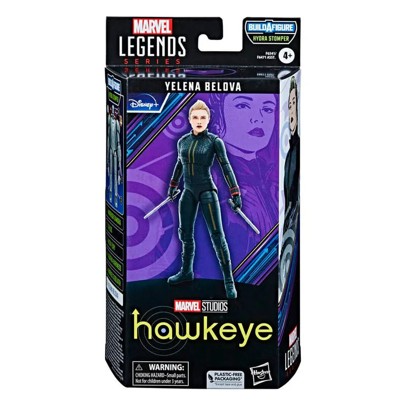 Hawkeye Marvel Legends Yelena Belova Action Figure (Hydra Stomper BAF) - Ginga Toys