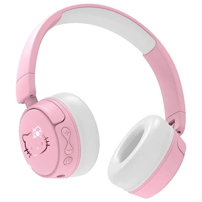 Hello Kitty Kids Wireless Headphones - Pink / Rose Gold - Ginga Toys