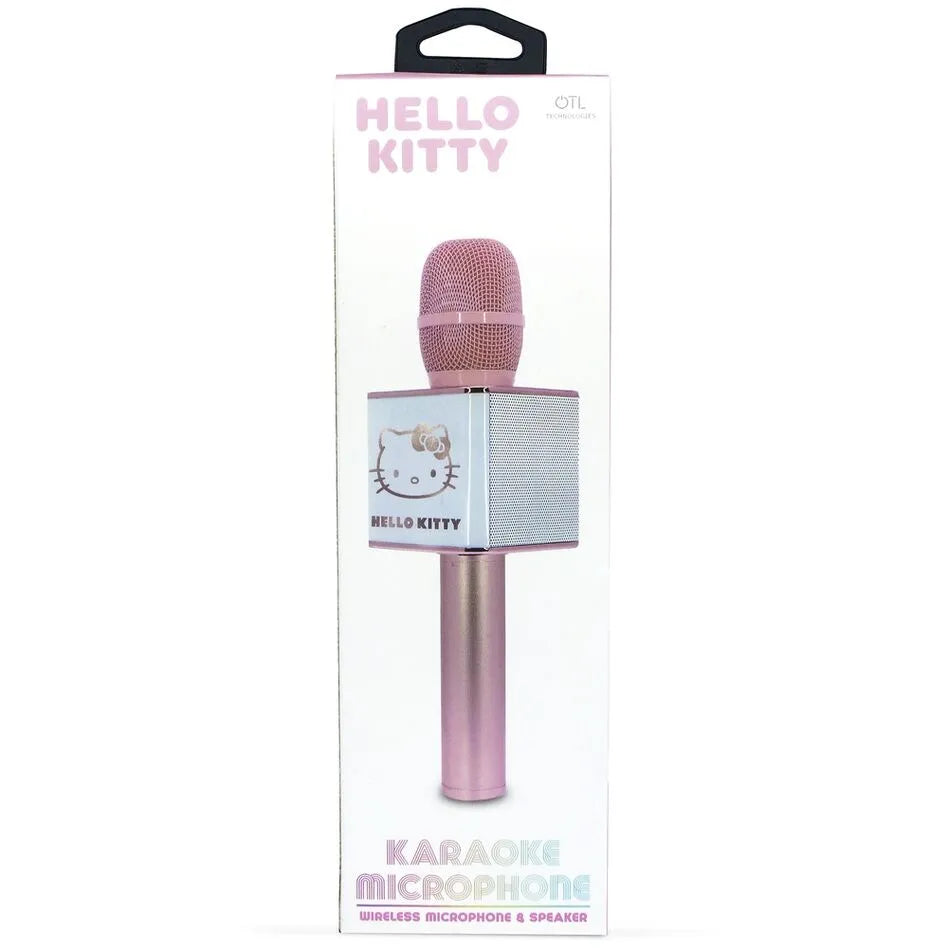 Hello Kitty Wireless Karaoke Microphone - Rose Gold - Ginga Toys