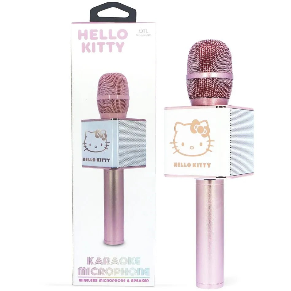 Hello Kitty Wireless Karaoke Microphone - Rose Gold - Ginga Toys