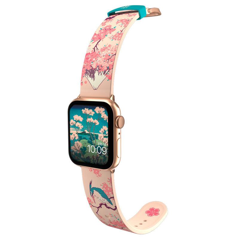 Hokusai - Cherry Blossom Smartwatch Band strap + face designs - Mobyfox - Ginga Toys