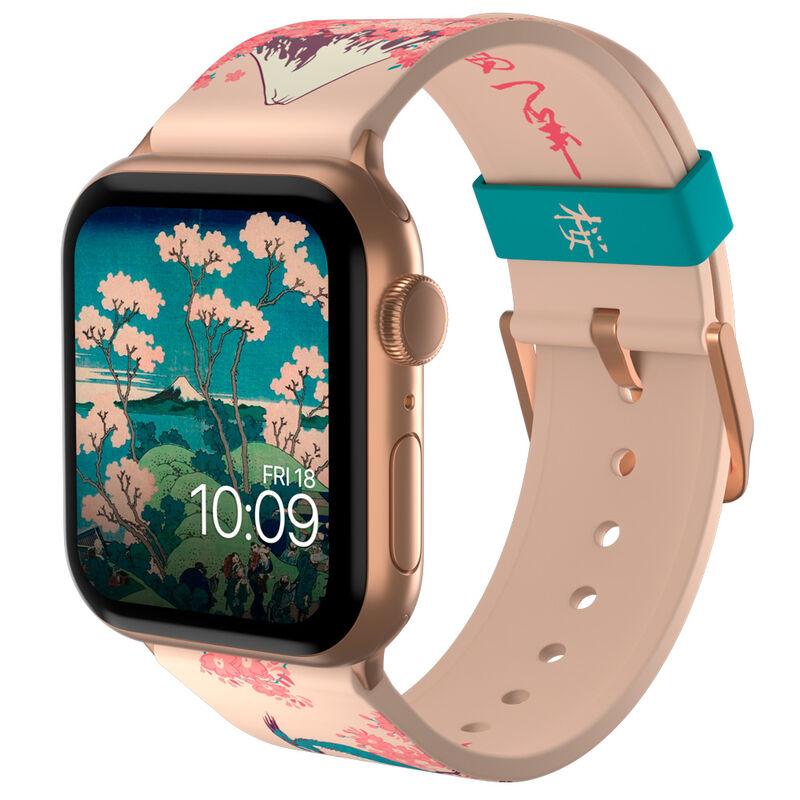 Hokusai - Cherry Blossom Smartwatch Band strap + face designs - Mobyfox - Ginga Toys