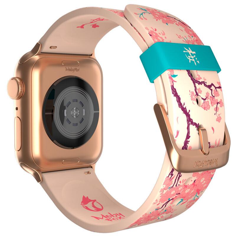 Hokusai - Cherry Blossom Smartwatch Band strap + face designs - Mobyfox - Ginga Toys