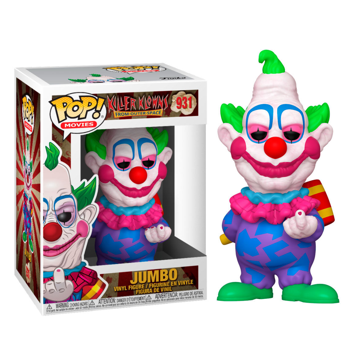 Pop! Movies: Killer Klowns from Outer Space - Jumbo