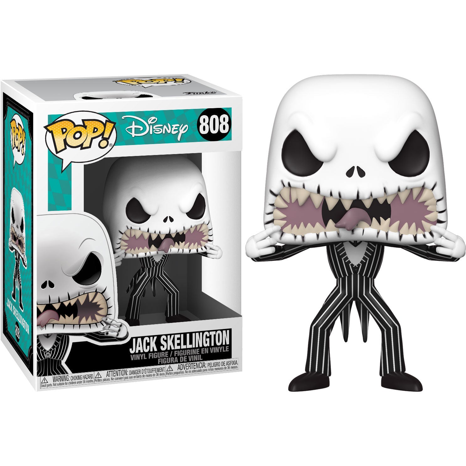 Pop! Disney: The Nightmare Before Christmas - Jack (Scary Face)