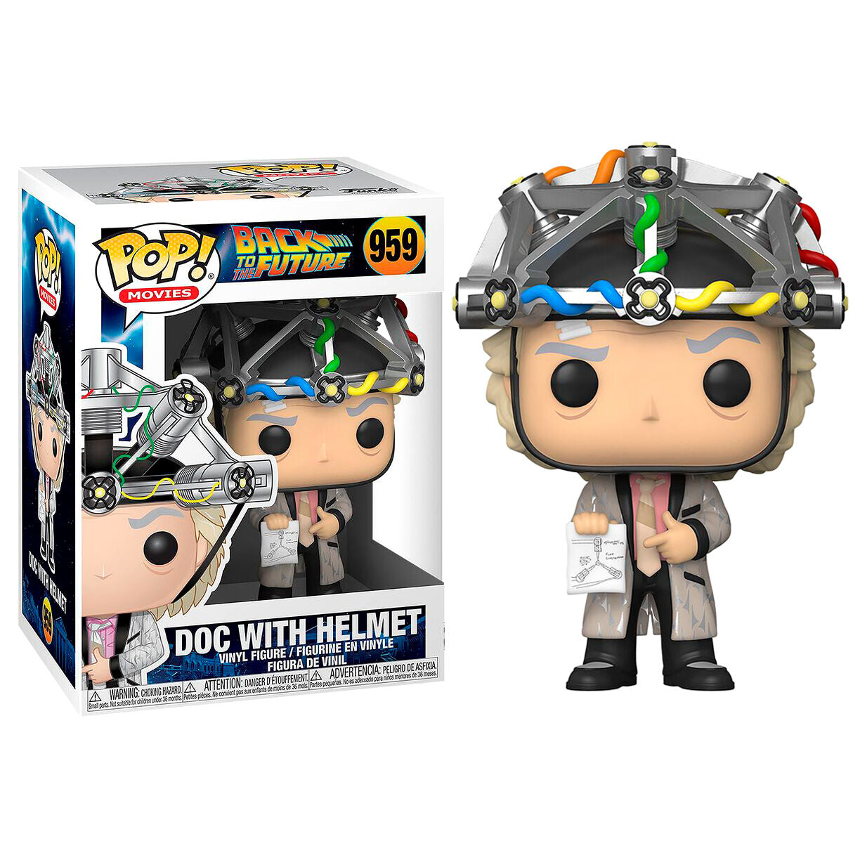 Pop! Movies: Back to the Future - Doc Brown (Helmet)