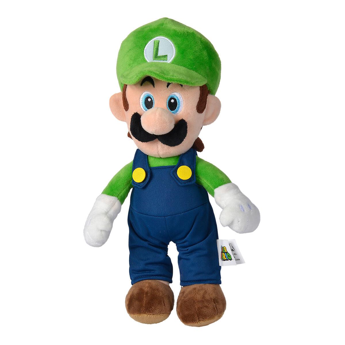 Super Mario Bros Luigi plush toy 30cm - Simba - Ginga Toys