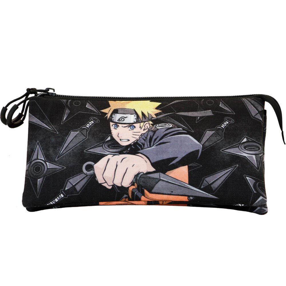 Naruto Shippuden - Naruto Uzumaki Pencil Case Triple - Ginga Toys