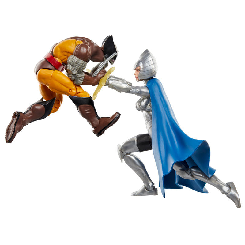 Wolverine 50th Anniversary Marvel Legends Wolverine and Lilandra Neramani Action Figure Two-Pack