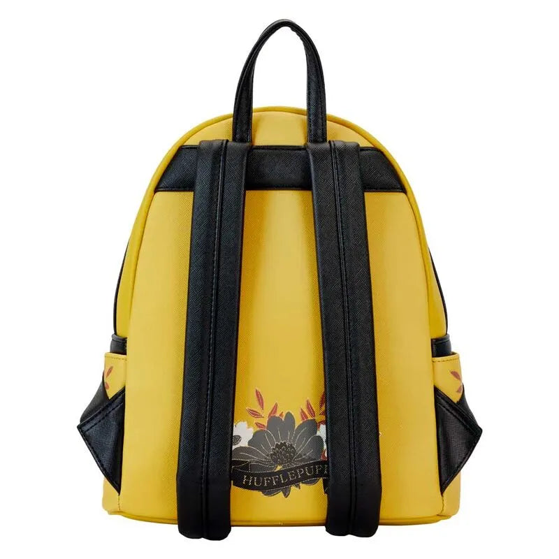 Loungefly Harry Potter Hufflepuff House Floral Tattoo Mini Backpack